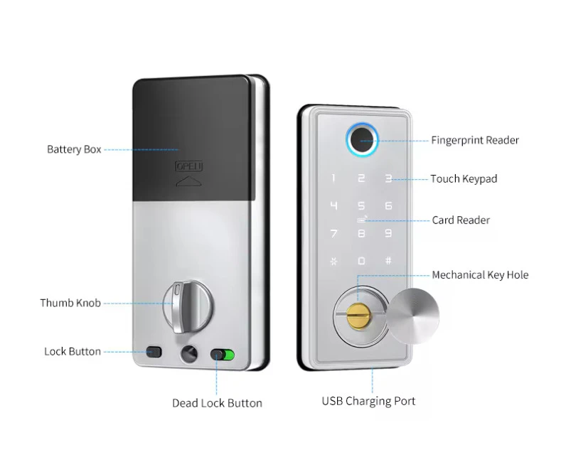 Oz Zigbee Smart Deadbolt V2