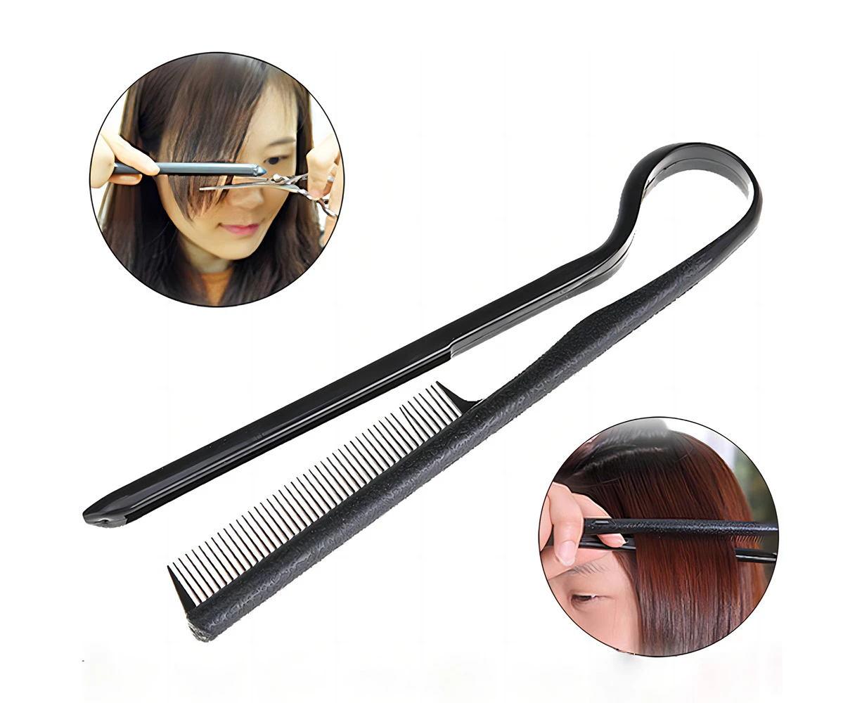 2Pcs Hair Straighten Comb Hairdressing Smooth Tool Hold Tongs Hair Styling Tools