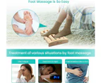 Wooden Foot Massager Roller - Plantar Fasciitis Relief