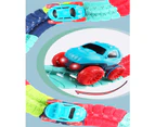 Anti-Gravity Track Car Educational Toy Set Assembly Twist Roller Coaster Racing Car-146PCS