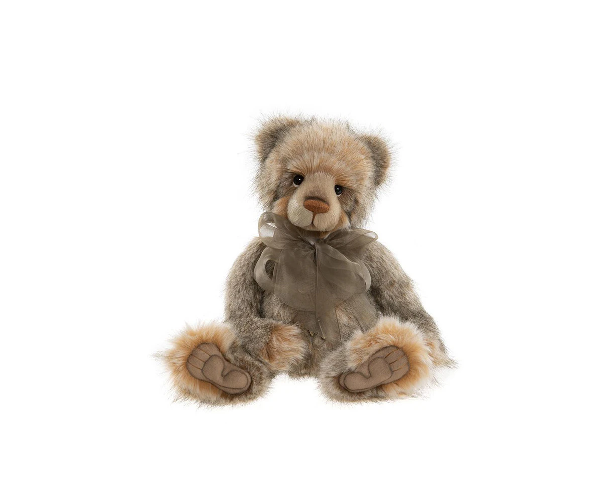 Charlie Bears Kathleen Kids/Childrens Fluffy Cuddly Plush Soft Toy Brown 3y+