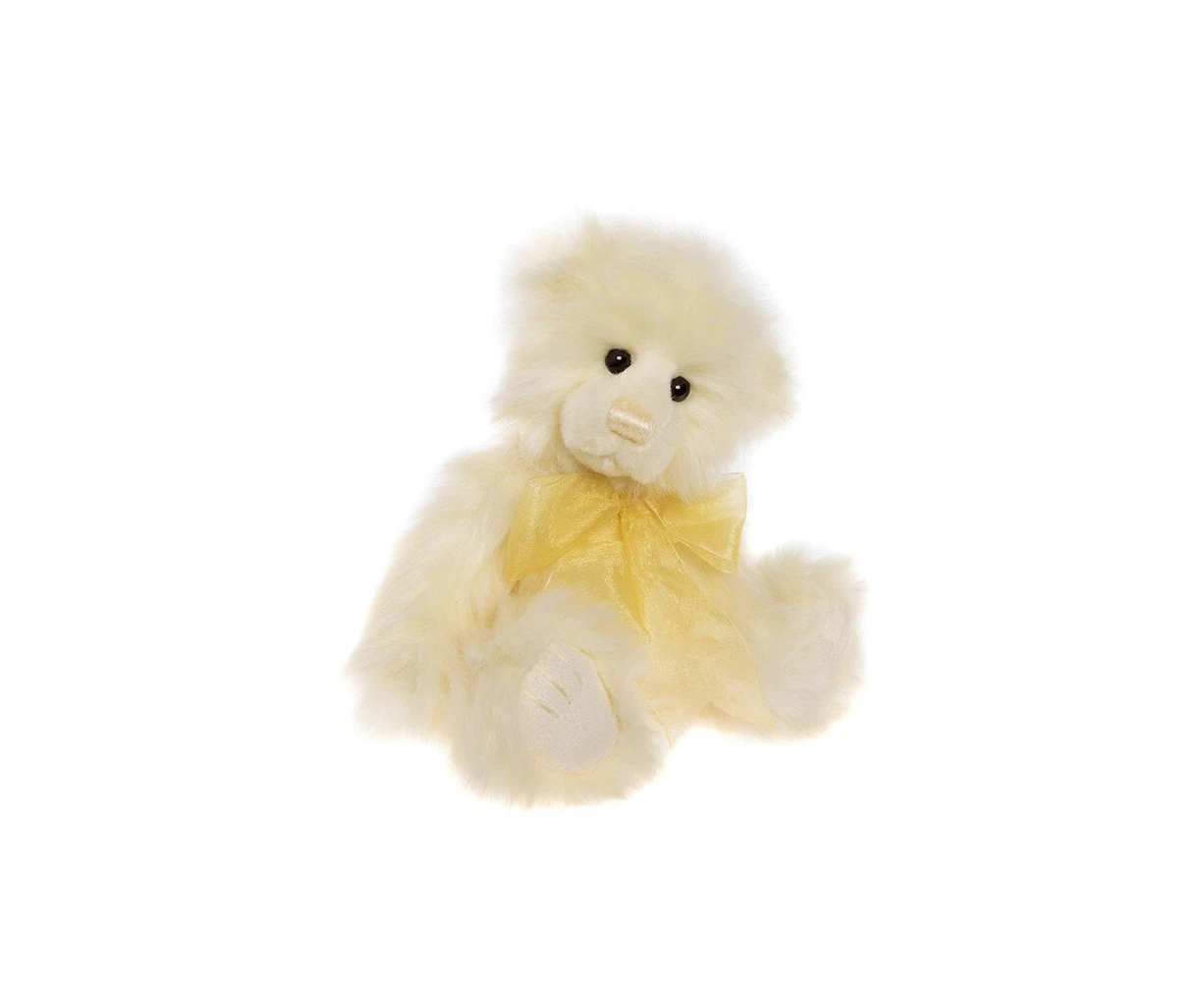 Charlie Bears Clotted Cream Kids/Childrens Cuddly Plush Soft Toy Yellow 3y+