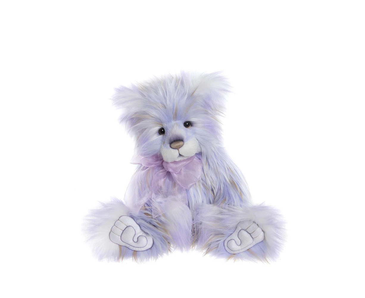 Charlie Bears Charlie Bear 2024 Kids/Childrens Cuddly Plush Soft Toy Purple 3y+