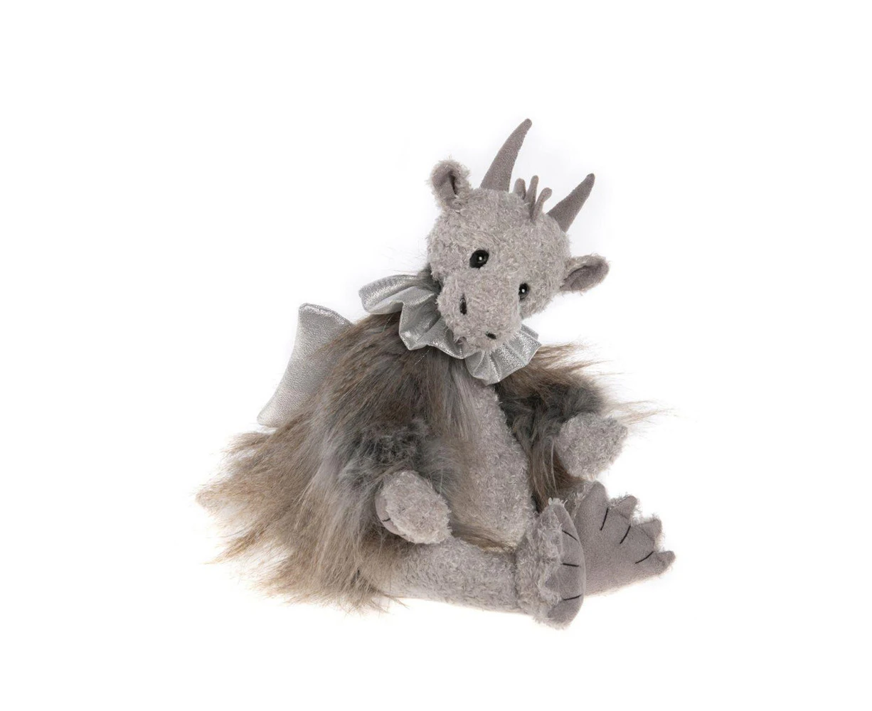 Charlie Bears Shadow Night Kids/Childrens Fluffy Cuddly Plush Soft Toy Grey 3y+