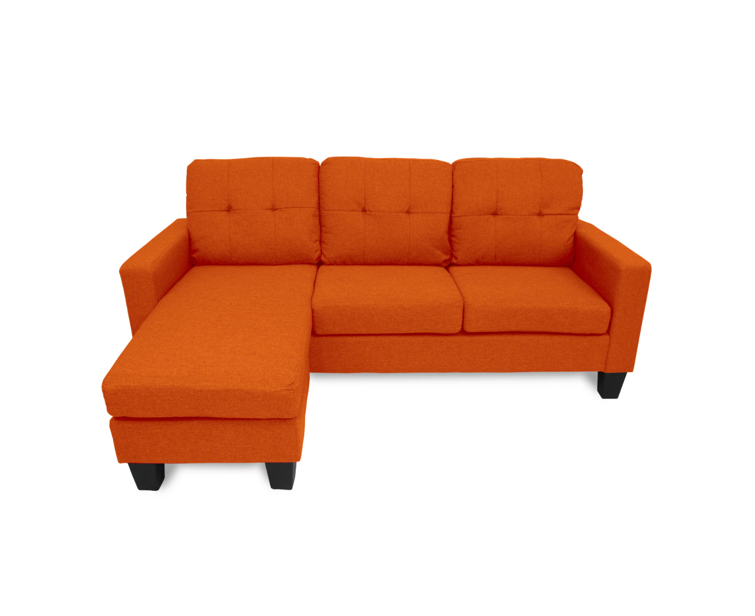 Jasper Sofa with Chase Burnt Orange