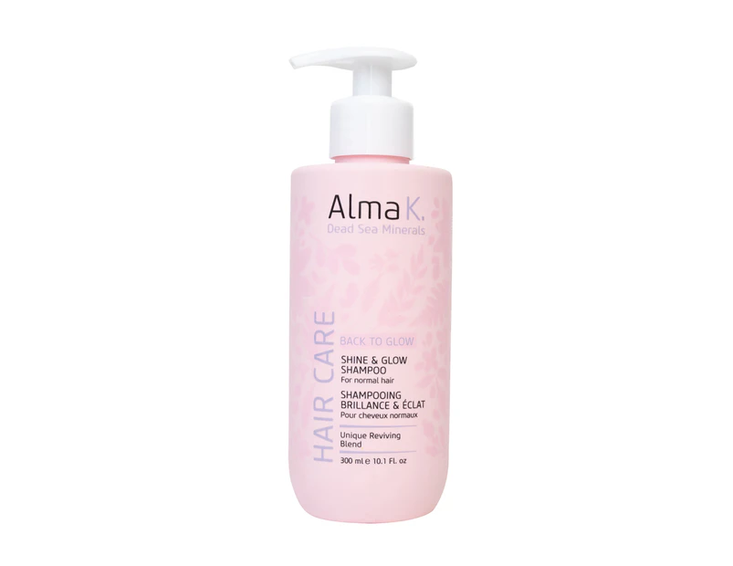 Shine and Glow Shampoo by Alma K for Women - 10.1 oz Shampoo