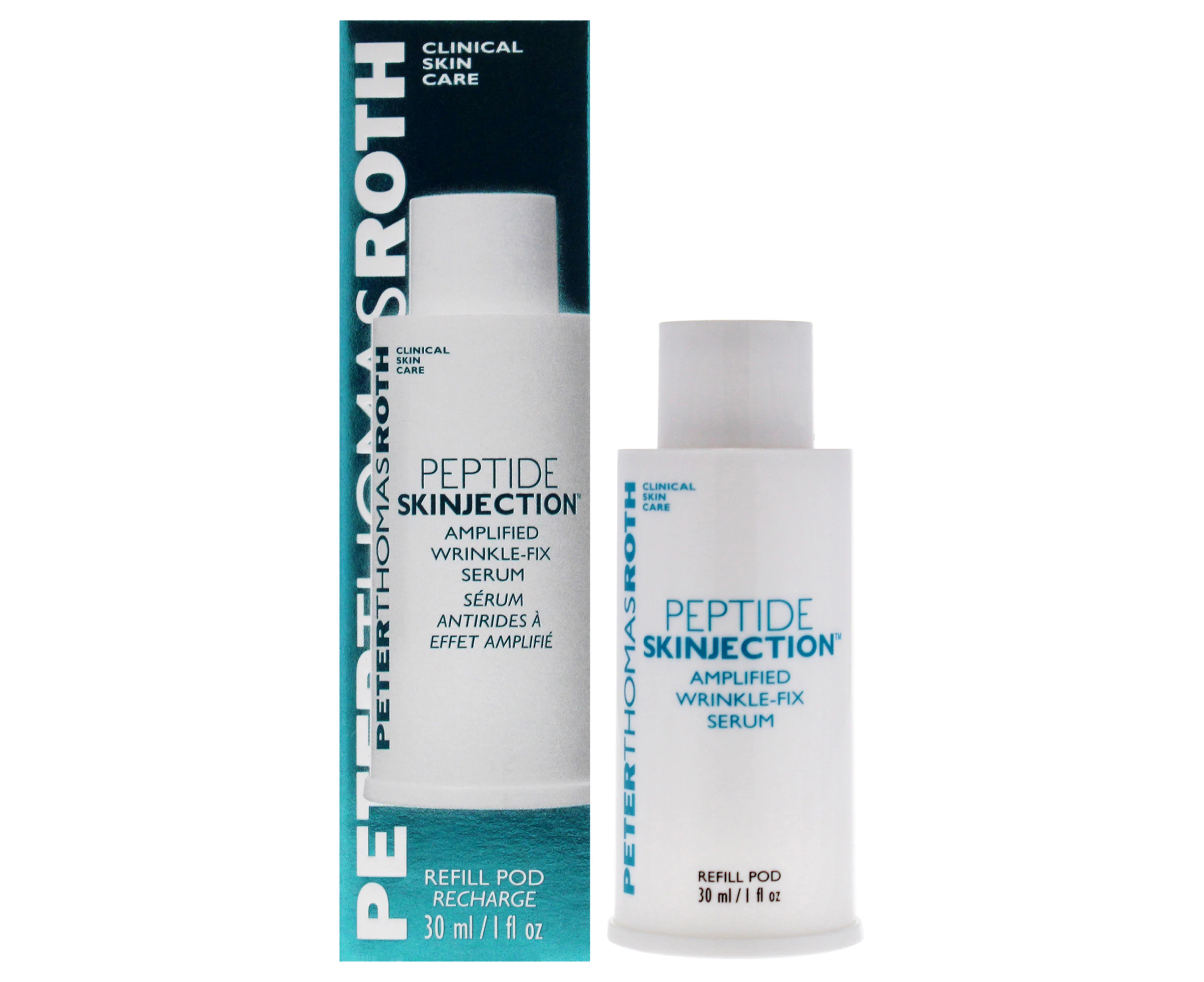 Peptide Skinjection Amplified Wrinkle-Fix Serum by Peter Thomas Roth for Unisex - 1 oz Serum (Refill)