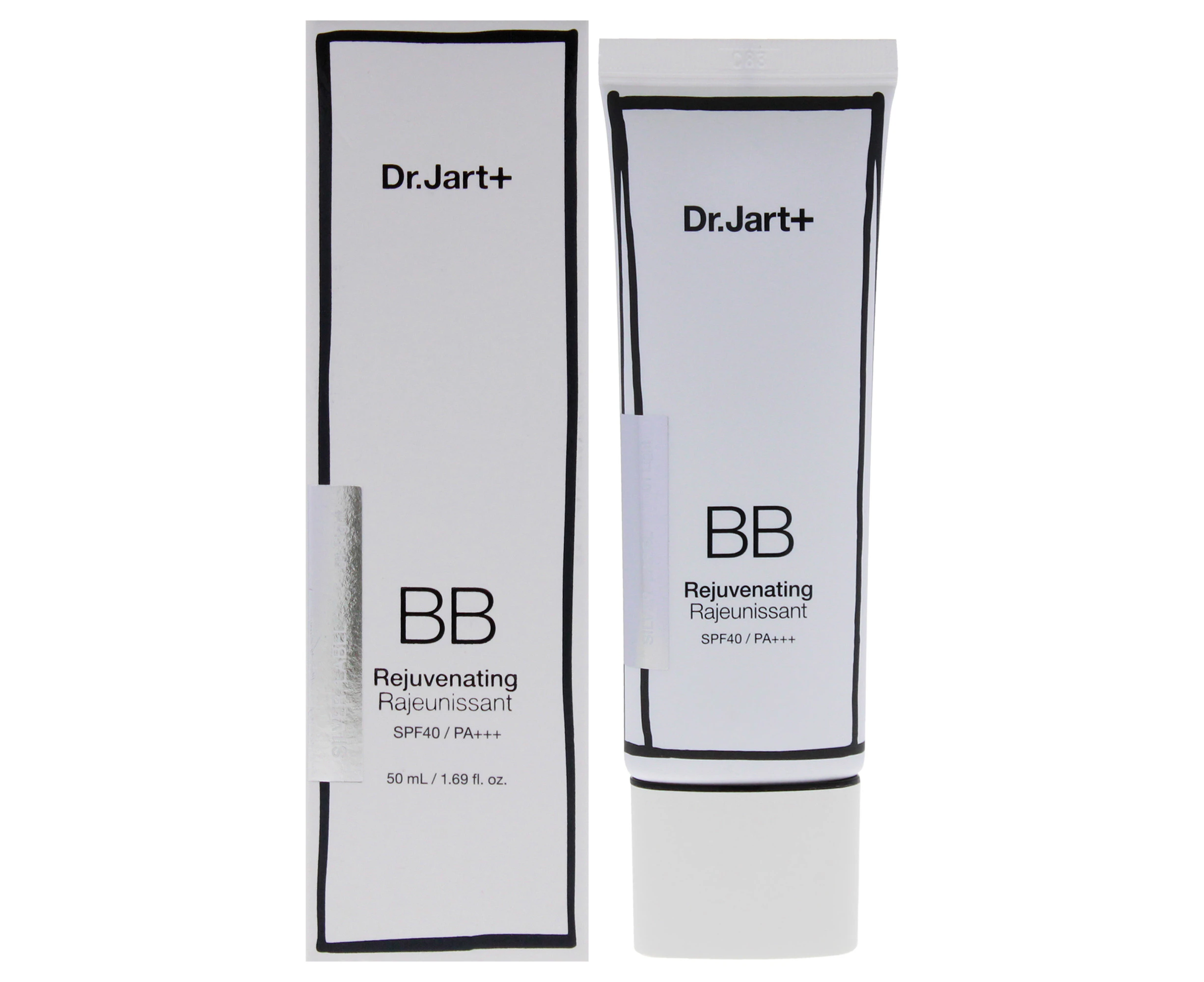 BB Rejuvenating SPF 40 PA Plus - 01 Light by Dr. Jart+ for Women - 1.69 oz Makeup