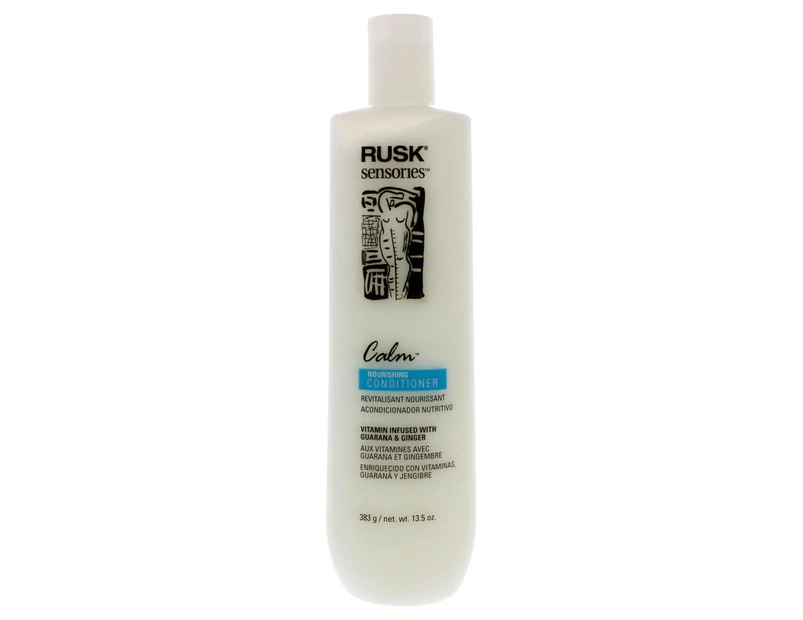 Sensories Calm Nourishing Paraben-Free Conditioner by Rusk for Unisex - 13.5 oz Conditioner