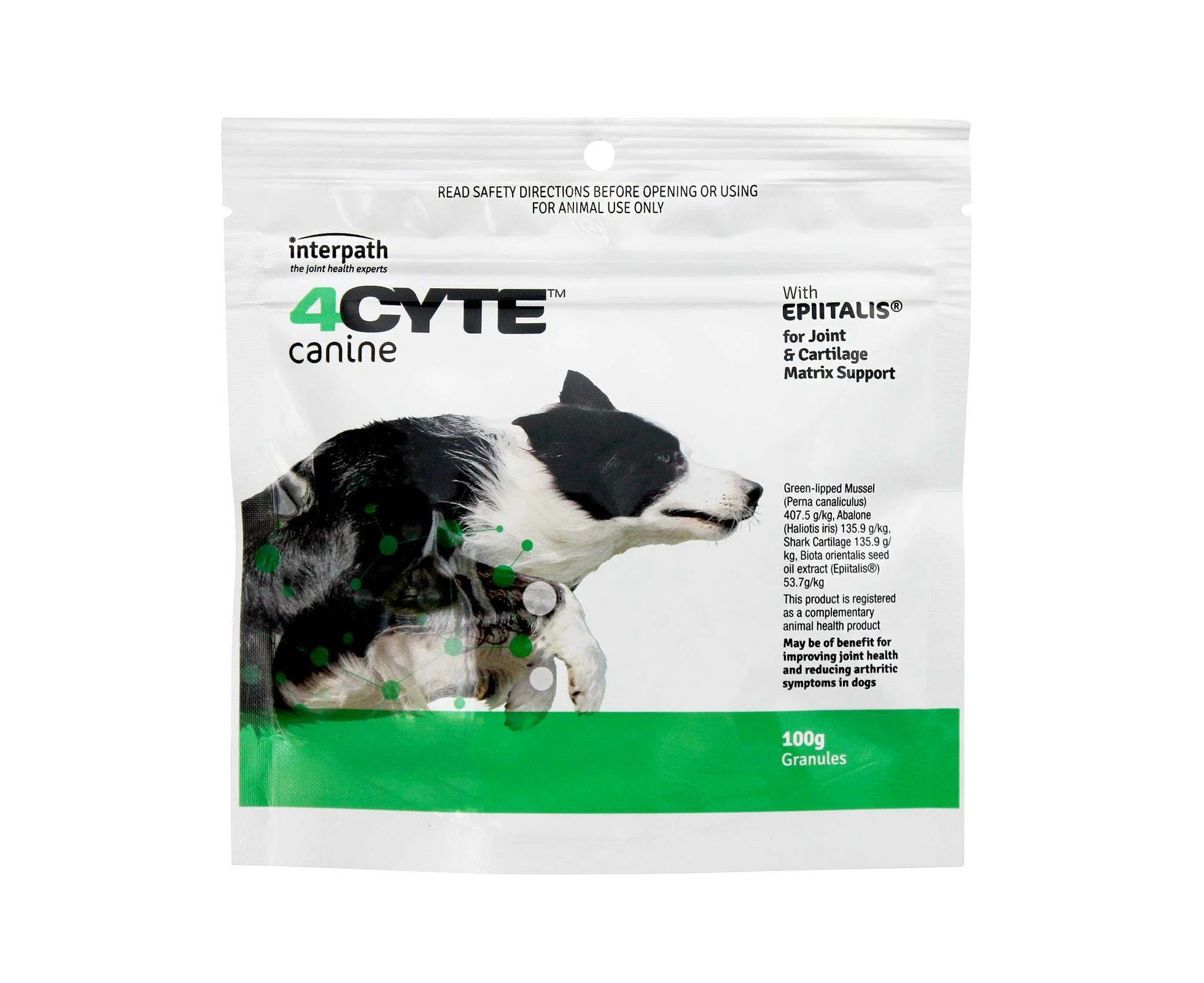 4Cyte Canine Granules Dog Joint Supplement 100g x 1