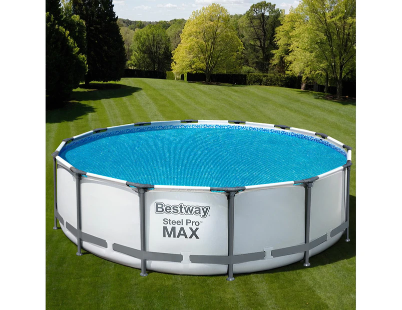 Bestway Pool Cover Solar Fits 4.17m Round Above Ground Swimming Pool Blanket