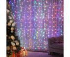 Jingle Jollys 6X3M Christmas Lights Curtain String Light 960 LED RGB Remote