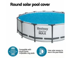 Bestway Pool Cover Solar Fits 4.17m Round Above Ground Swimming Pool Blanket