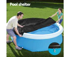 Bestway Pool Cover Fits 2.44m Above Ground Swimming Pool PVC Blanket