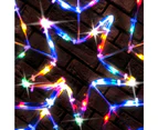 Stockholm Christmas Lights 85 LEDs 0.7M Solar 3D Star Fairy Outdoor Garden Decor