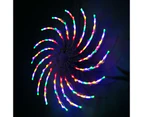 Stockholm 50CM Christmas Lights 100 LED Motif Lights Spinning Multi Colour