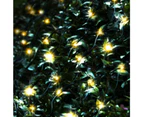 Stockholm 2.5x1.3M Christmas Lights 150 LED String Lights Solar Star Net Warm White Outdoor Garden