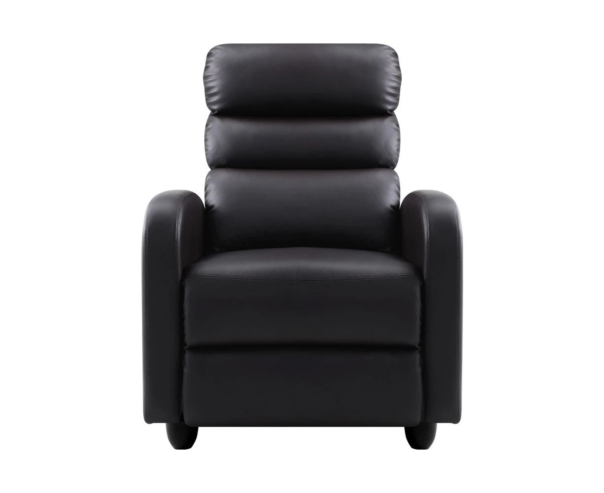 Recliner Armchair Faux Leather Bolivia - Brown