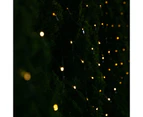 Stockholm 2.5x1.3M Christmas Lights 150 LED String Lights Solar Star Net Warm White Outdoor Garden