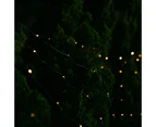 Stockholm 2.5x1.3M Christmas Lights 150 LED String Lights Solar Star Net Warm White Outdoor Garden