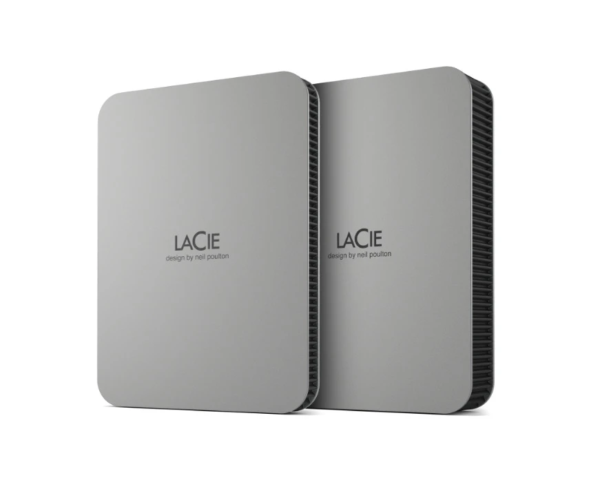 LaCie Mobile Drive Secure USB-C Space Grey 4TB