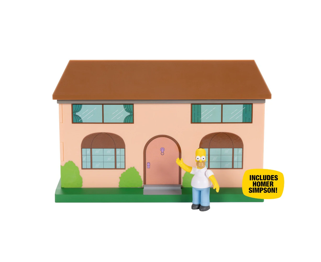 The Simpsons The Simpsons House Living Room Diorama 2.5 inch Scale Playset