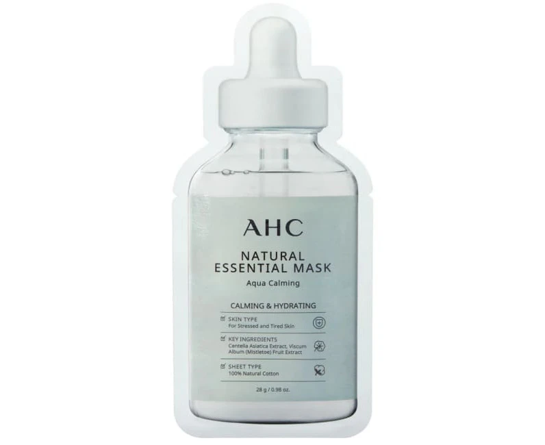 AHC Natural Essential Mask Aqua Calming - 5 Pack