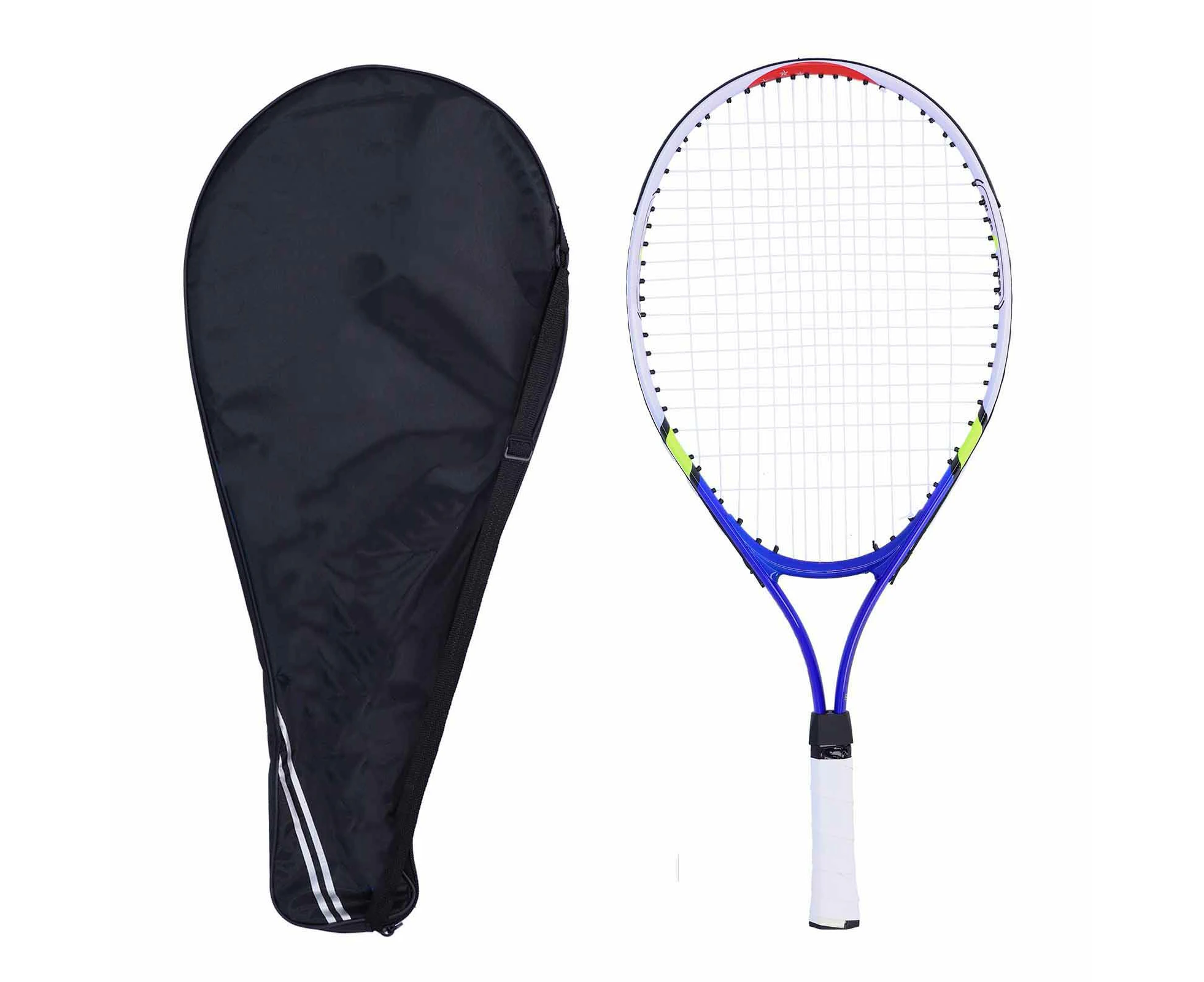 Regail Teenage Tennis Racket Aluminum Alloy Frame Blue