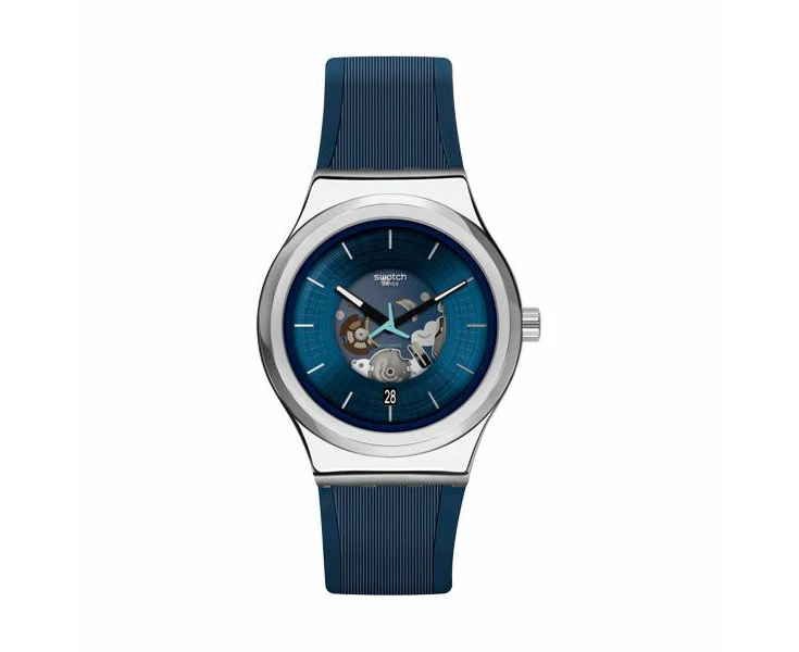 Swatch Watches Mod. Yis430 Timeless Elegance With Mechanical Precision