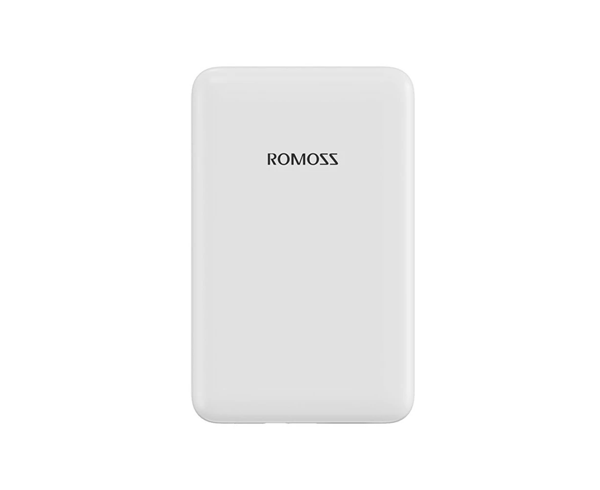 Romoss WSS05 20W 5000mAh Magnetic Wireless Fast Charge Mini Power Bank-White