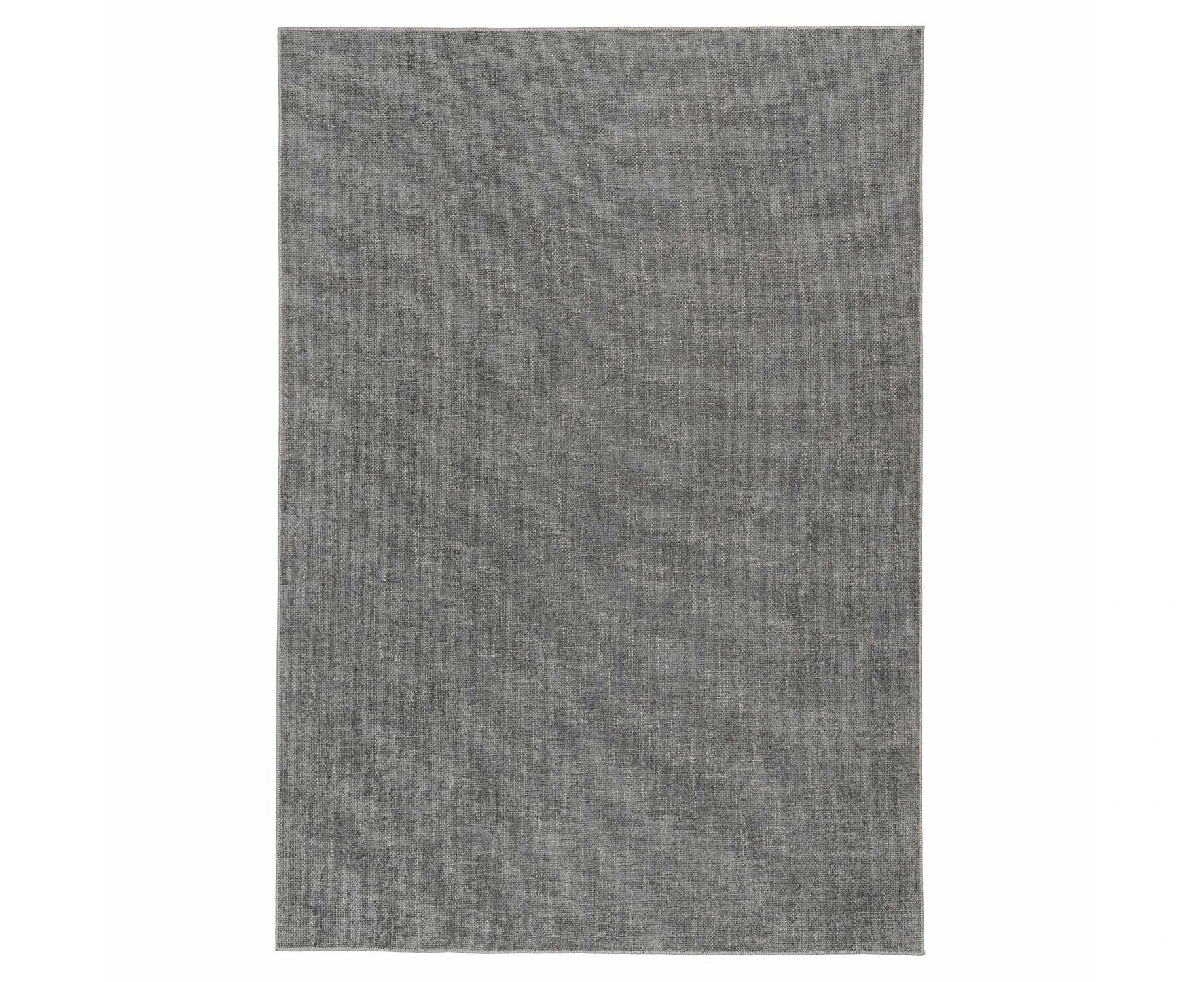 Tilbury Charcoal Flatweave Washable Rug