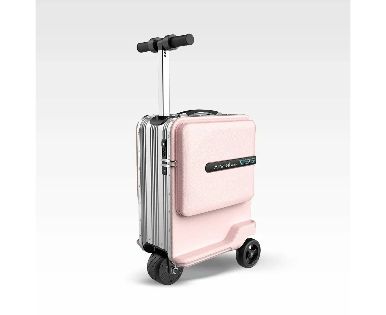 Airwheel SE3MiniT Pink| Electric Rideable Smart Suitcase | 20-Inch with 26L Capacity