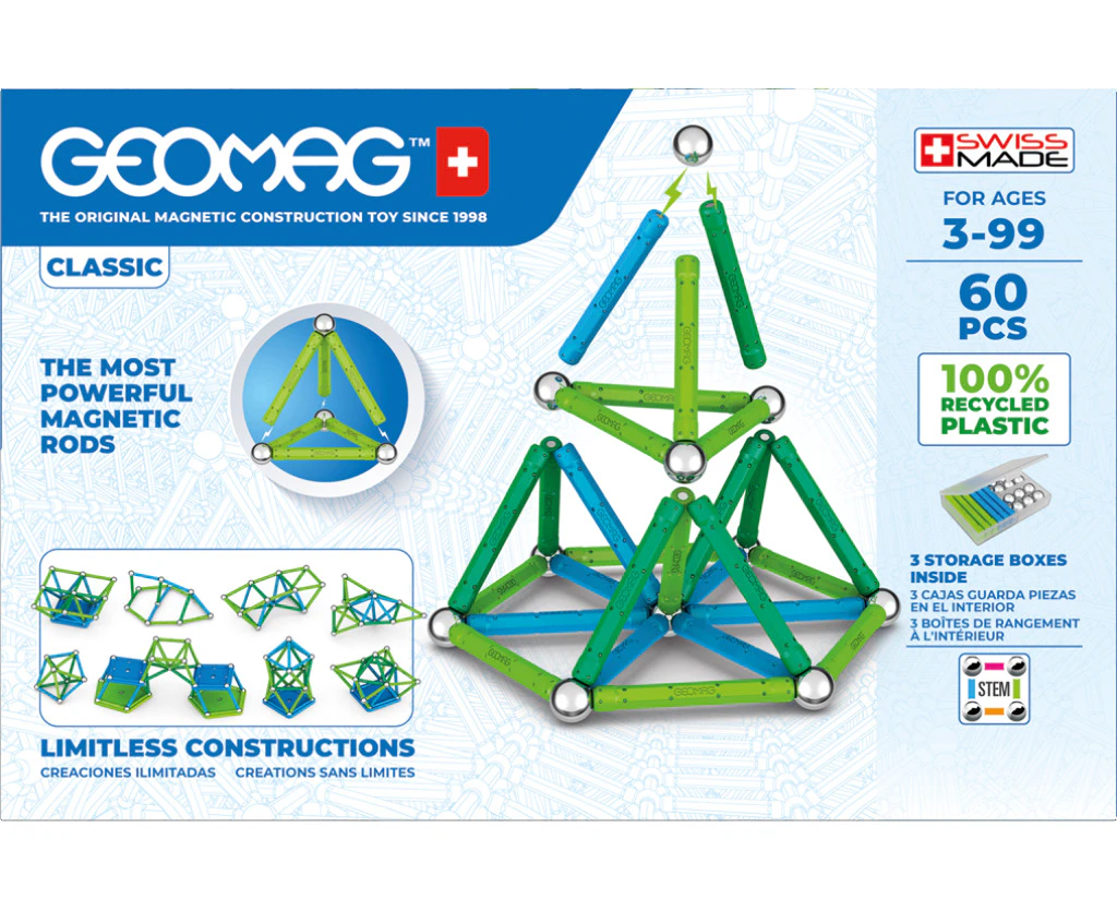 Geomag Green Line Colour 60Pce