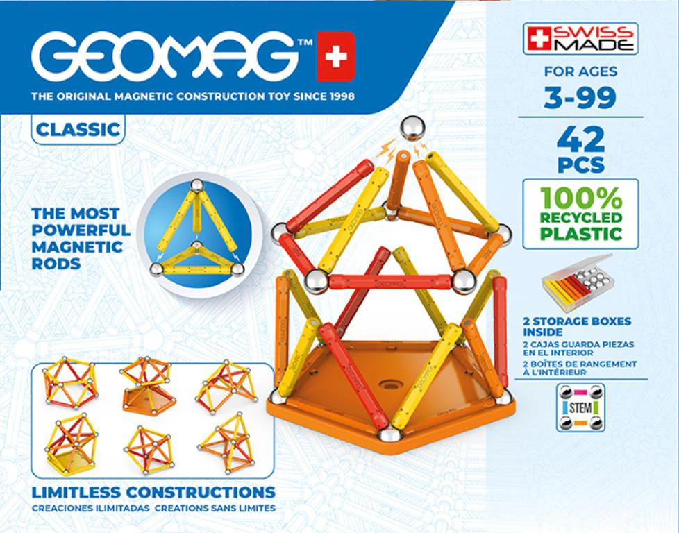 Geomag Green Line Colour 42Pce