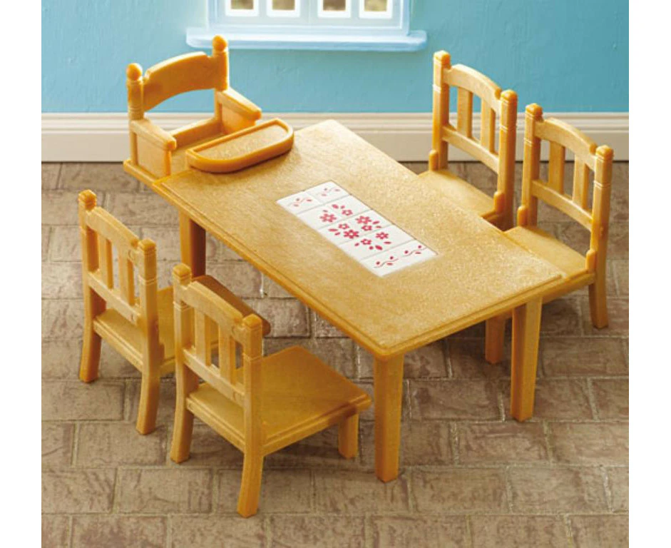 Sylvanian Families Family Table And Chairs