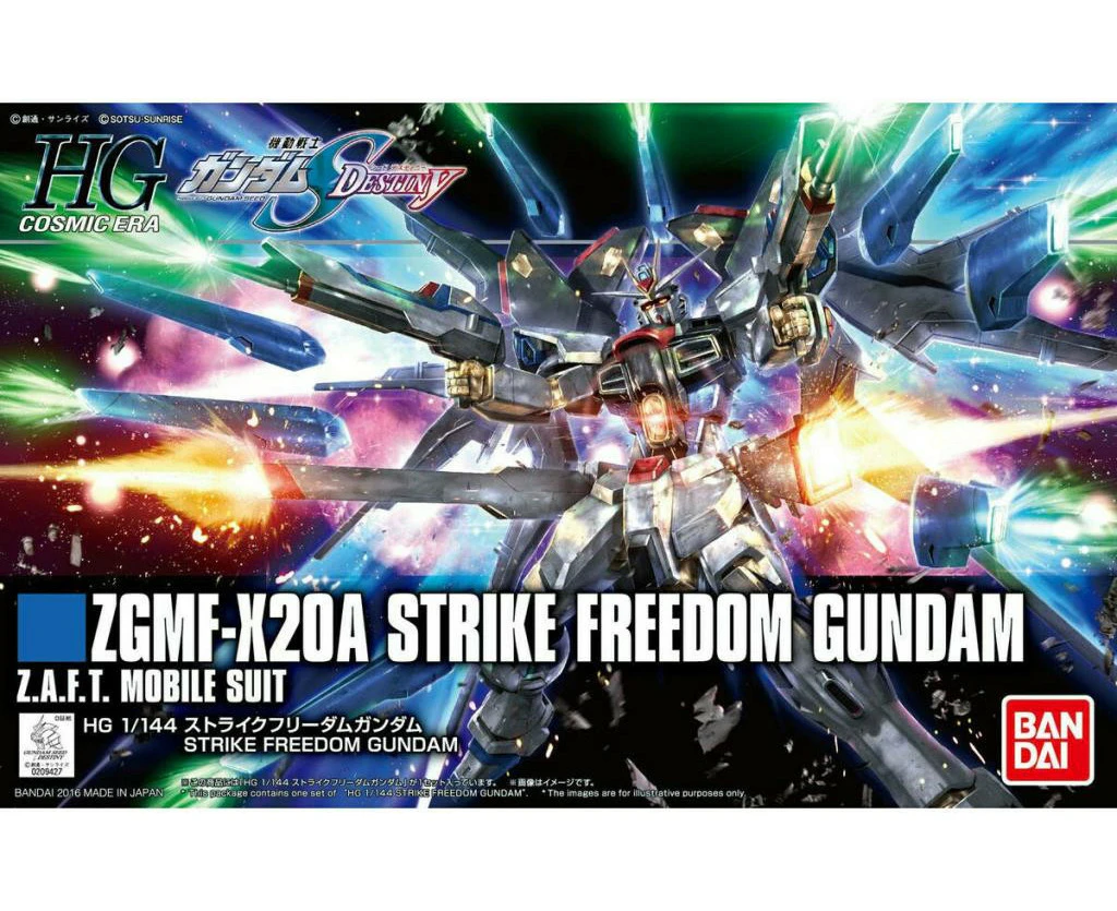 HG 1/144 ZGMF-X20A Strike Freedom Gundam