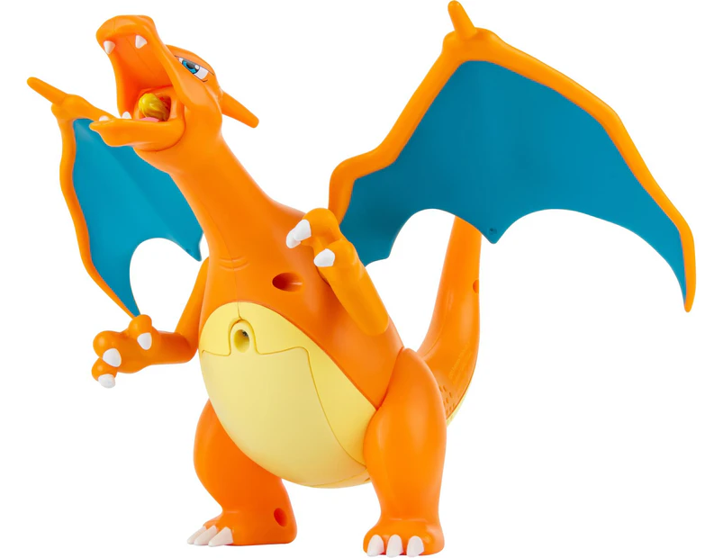 Pokemon Flame and Fight Deluxe Charizard Feature Figure