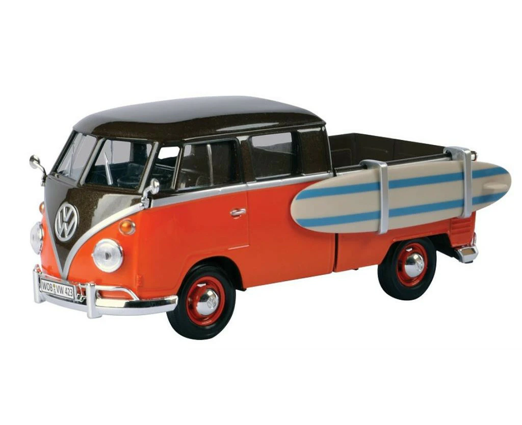 1:24 VW Type 2 (T1) Delivery Van With Surf Board