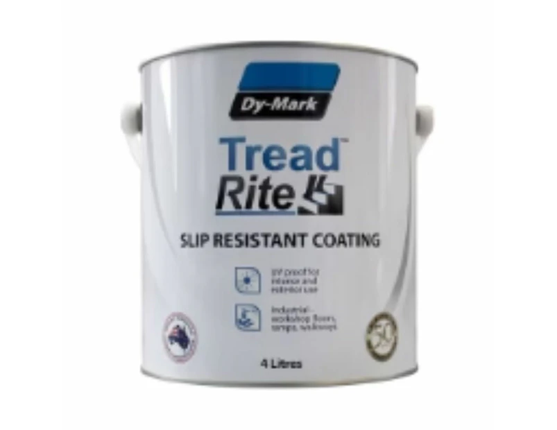 Dy-Mark TreadRite Slip Resistant Coating - 4L - Multiple Colors - Clear