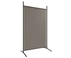 vidaXL 4-Panel Room Divider Anthracite 346x180 cm Fabric