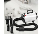 FLOOFI Dog Cat Pet Hair Dryer Advance Button Version White