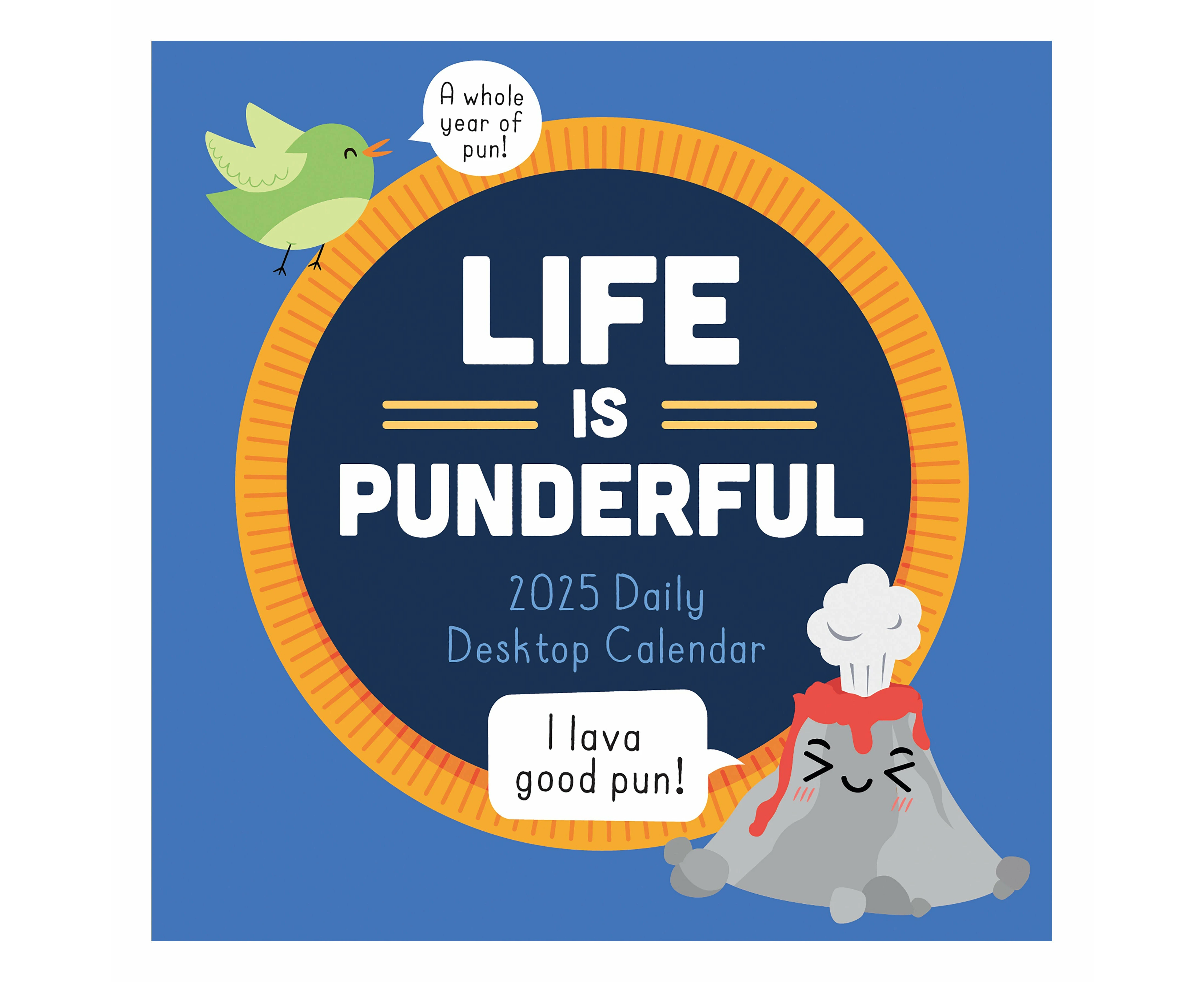 2025 Puns of Fun - Daily Boxed Page-A-Day Calendar