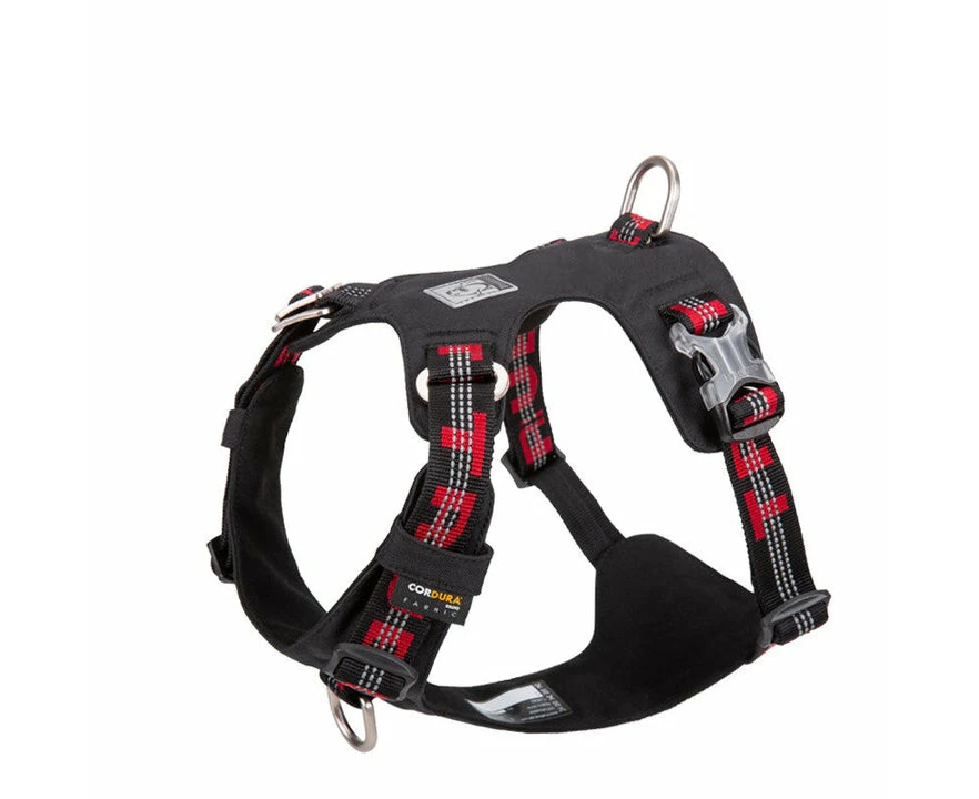 Lightweight 3M reflective Harness Black M