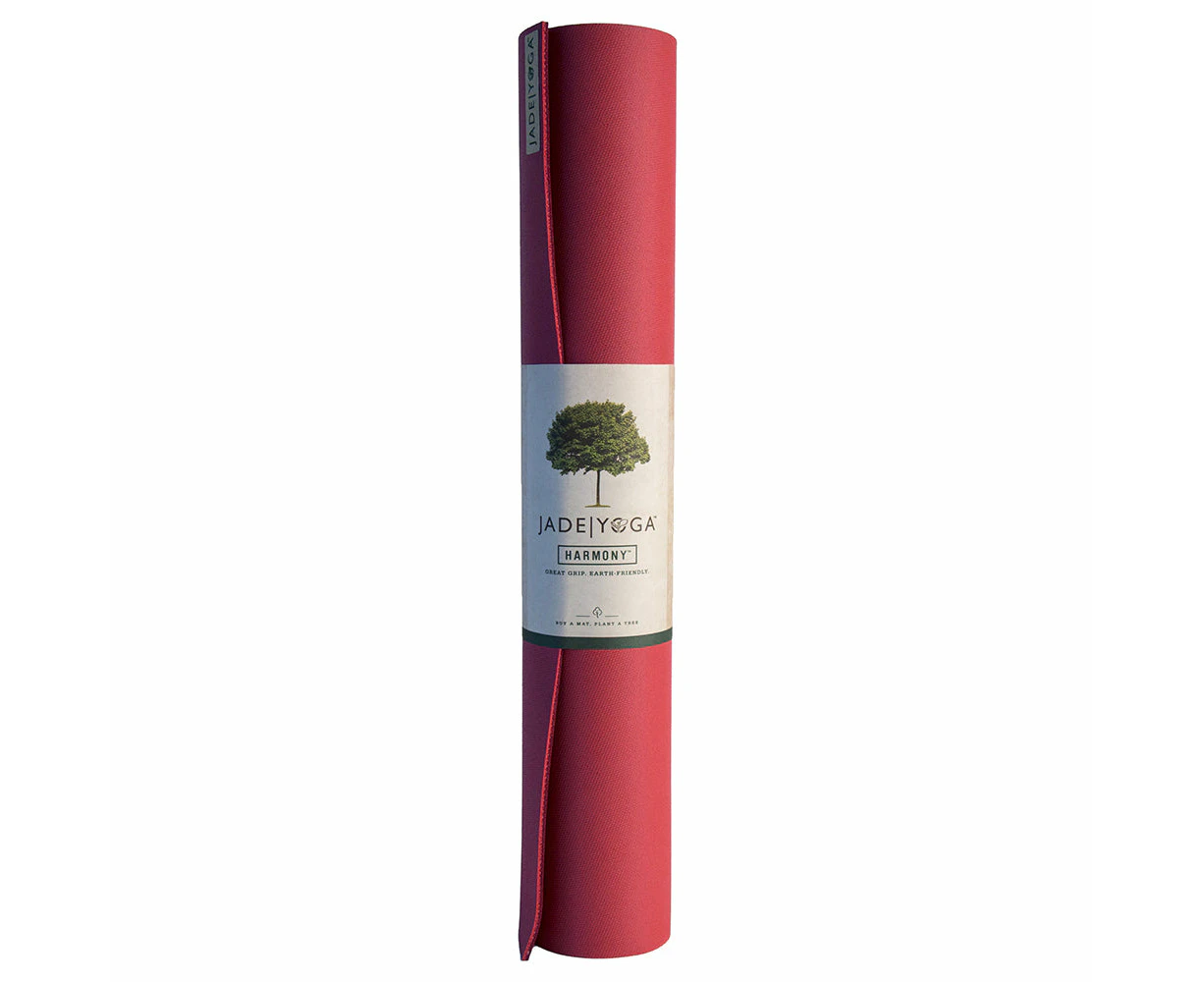 Jade Yoga Harmony Mat - Raspberry