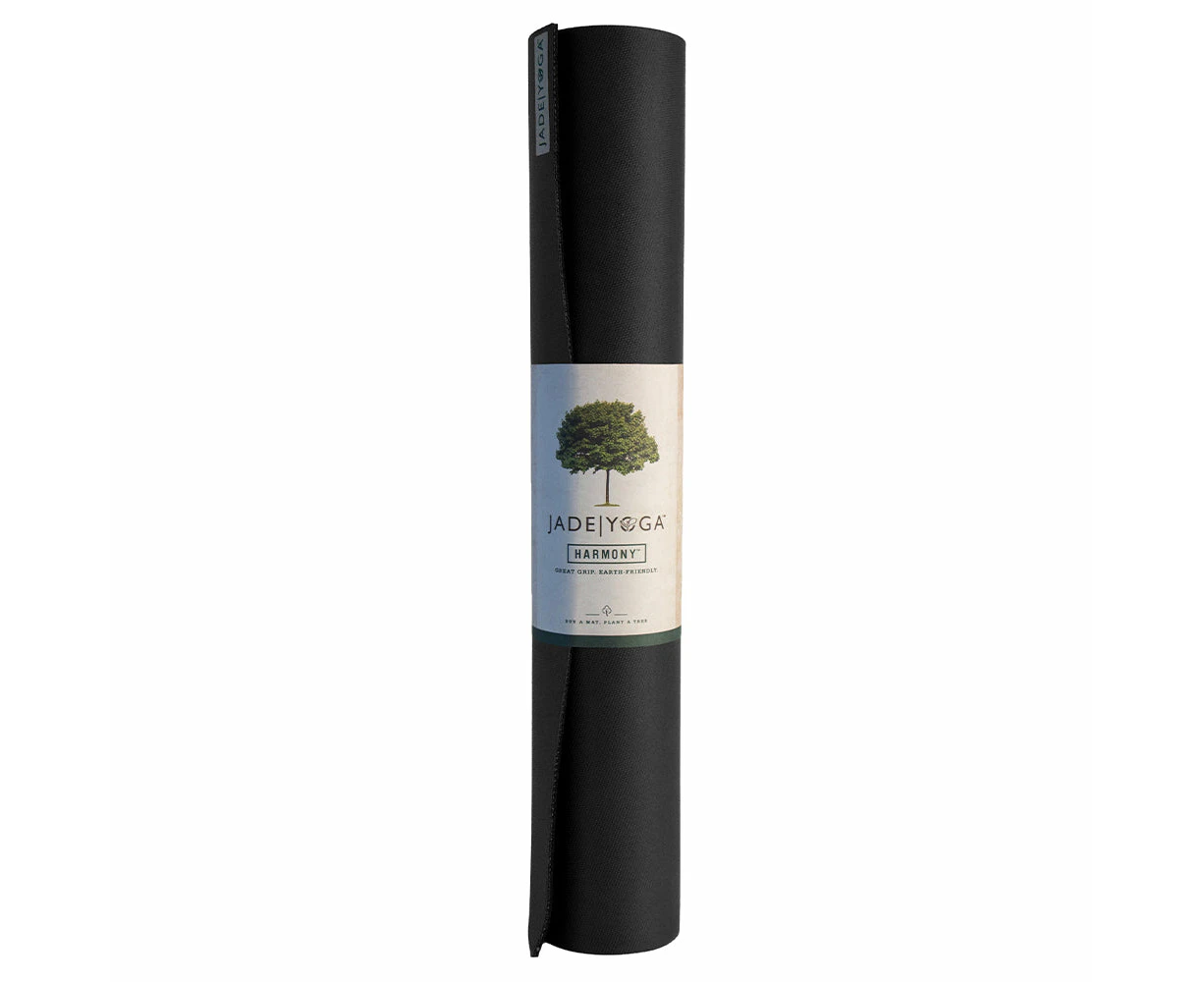 Jade Yoga Harmony Mat- Black