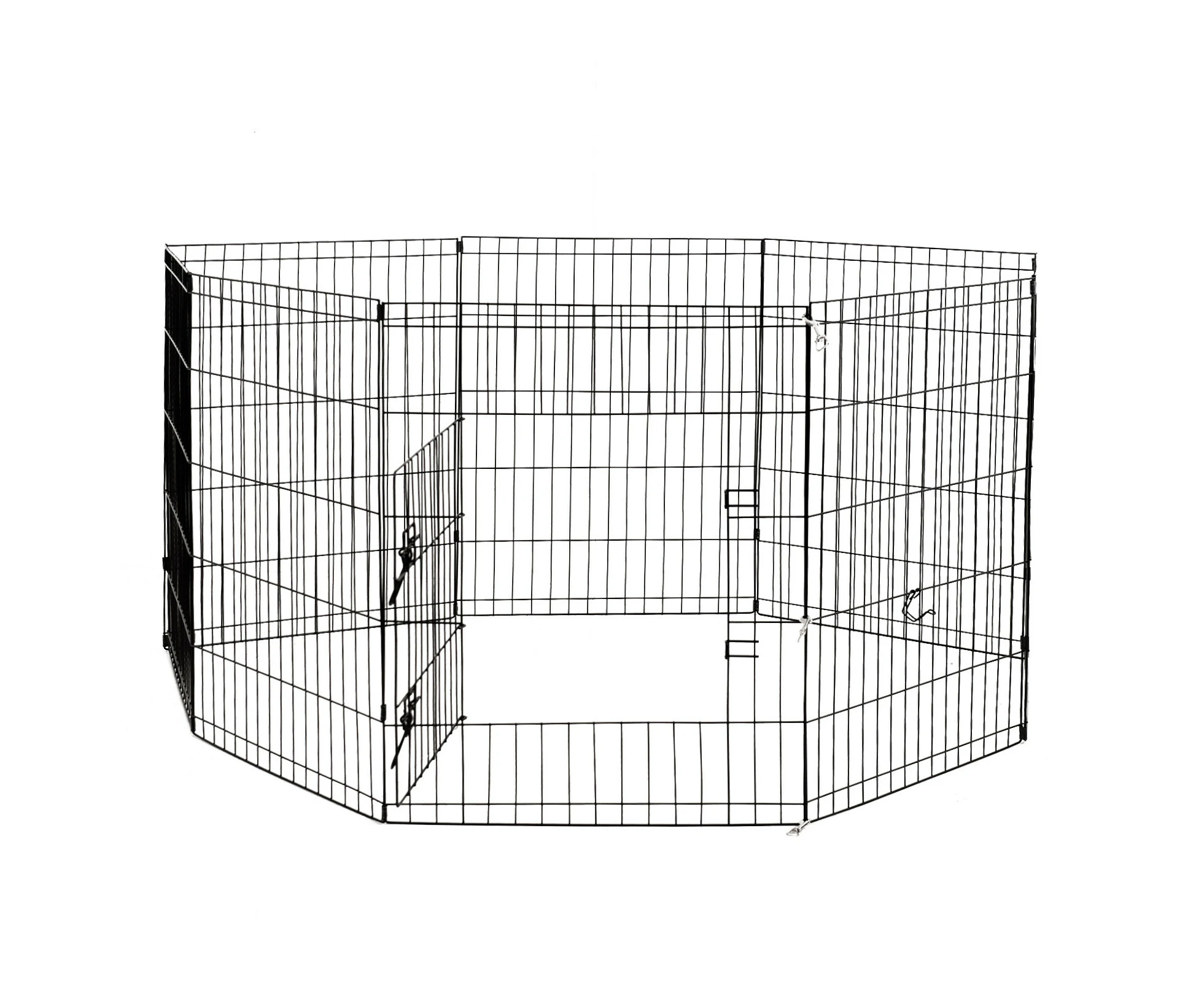 4Paws 8 Panel Playpen Puppy Exercise Fence Cage Enclosure Pets All Sizes