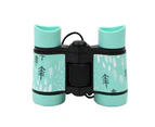 Kids Binoculars 4x30 High-Resolution Optics Binoculars Kids Toy - Light Blue