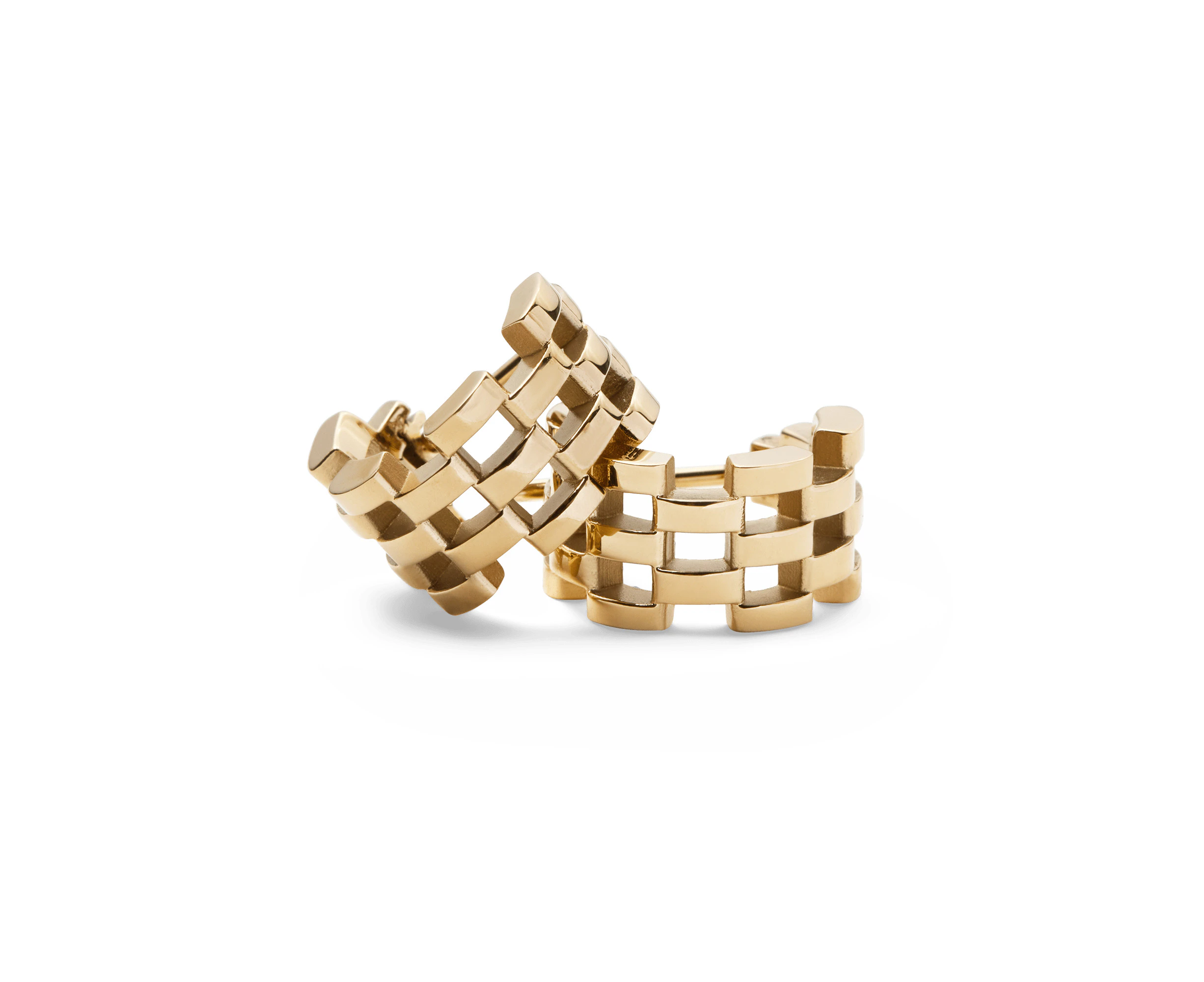 Daniel Wellington 5-Link Earrings Gold