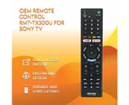 GENUINE SONY REMOTE CONTROL for ALL SONY TV NETFLIX Bravia 4k Ultra HD Smart