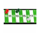 LADDER GOLF - OUTDOOR GAME SCOREBOARD - GREEN